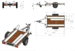 Remorque moto 2 rails UNITRAILER MOTO 2 – Image 8