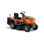 Tondeuse autoportée Husqvarna TC 215T à 2 cylindres – Sac de ramassage – Coupe 95CM